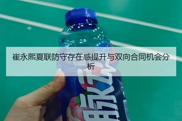崔永熙夏联防守存在感提升与双向合同机会分析